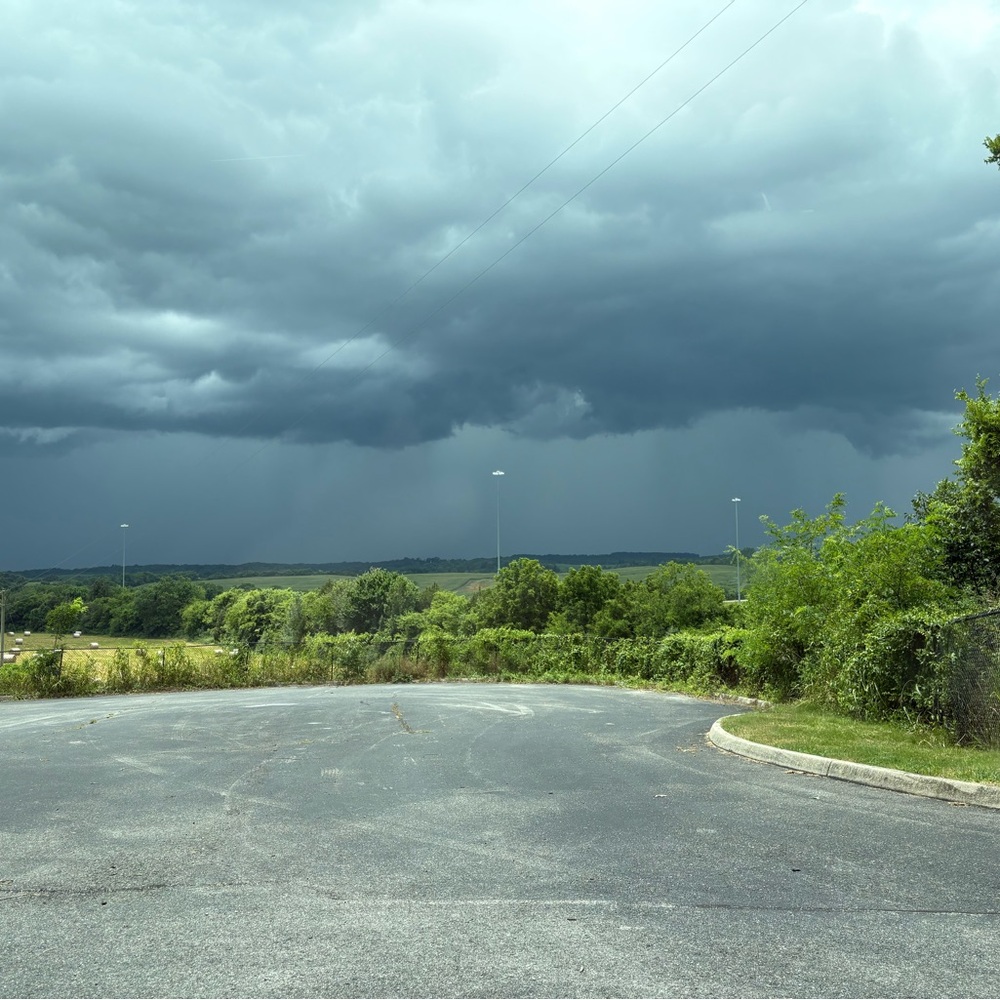 Stormy Sky Landscape Photo